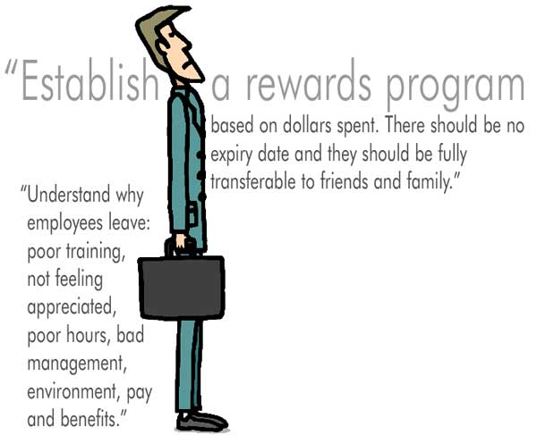 establish a rewards program