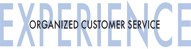 Organize Your Service Experience
