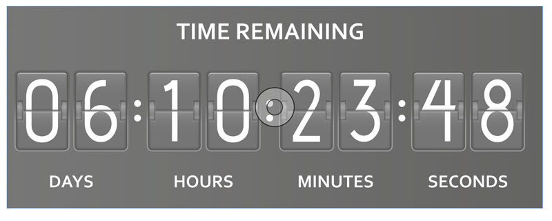 time remaining