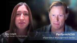 critellis furniture in experience management series with performnow (1)