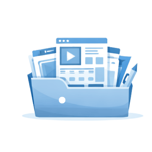 Template and Web Asset Library-button