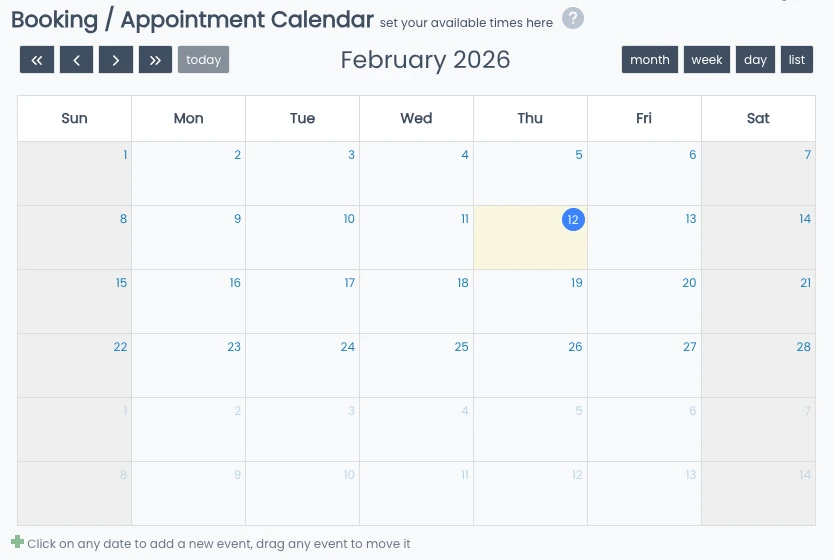 Integrated Calendar