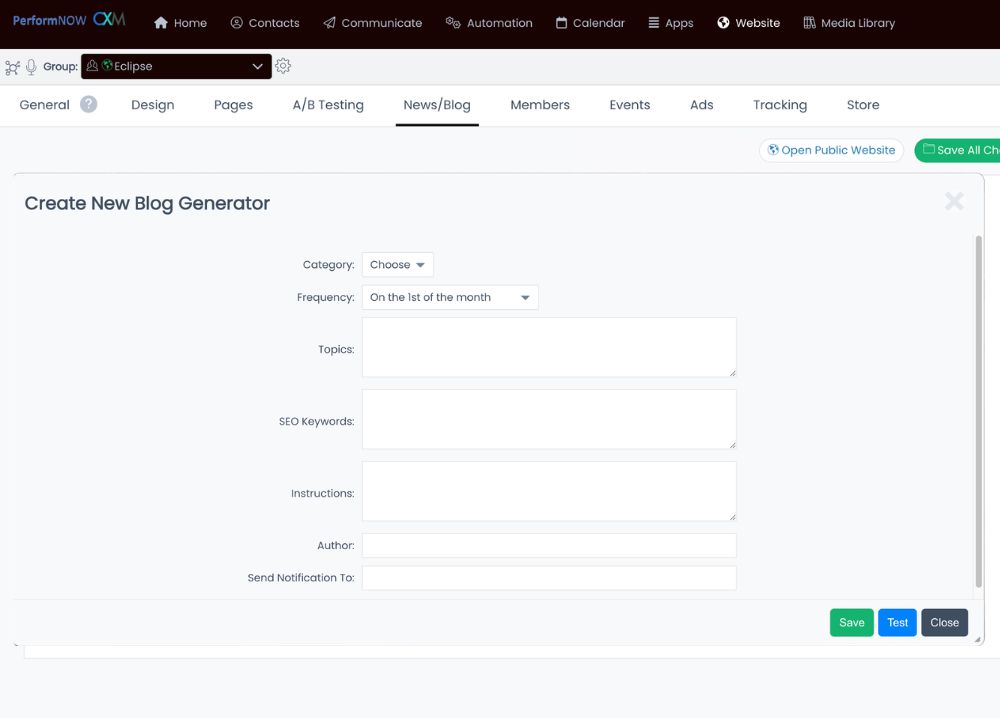 AI Blog-SEO Generator-performnow