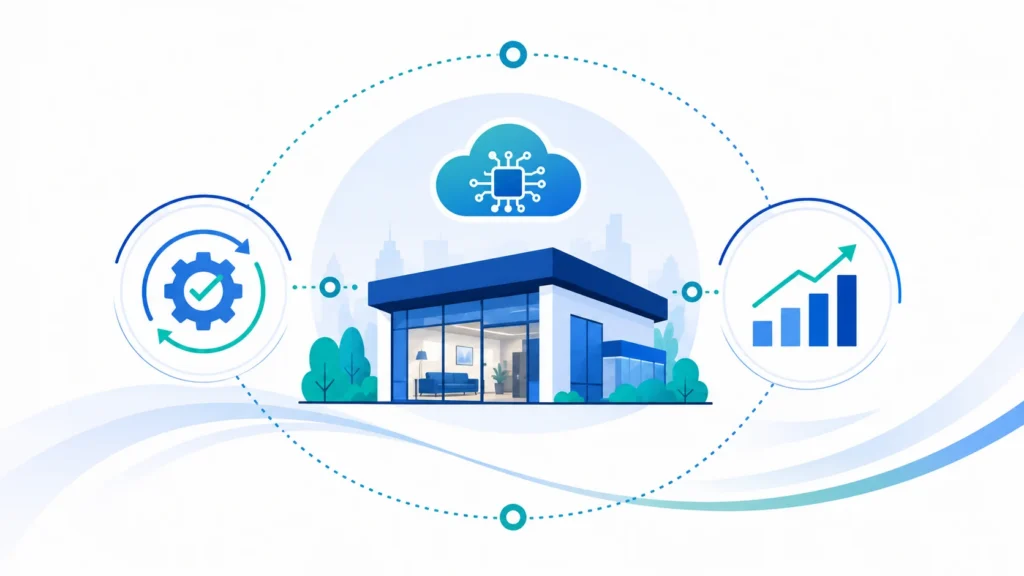Digital transformation and automation concept-Tech Transformation 2026