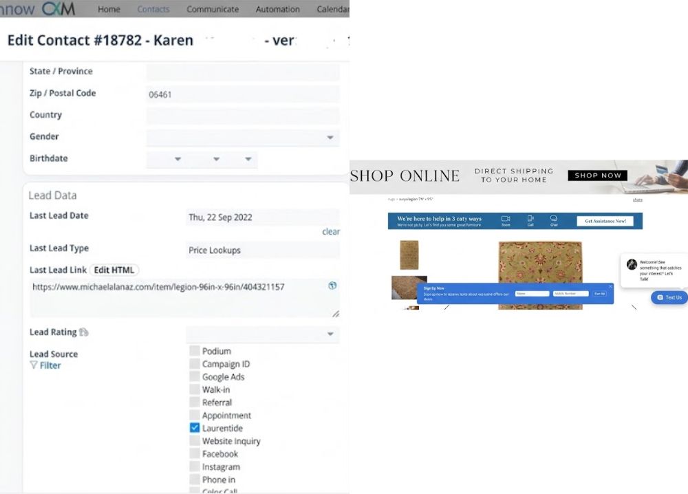 Triggered Communication-Follow-Up