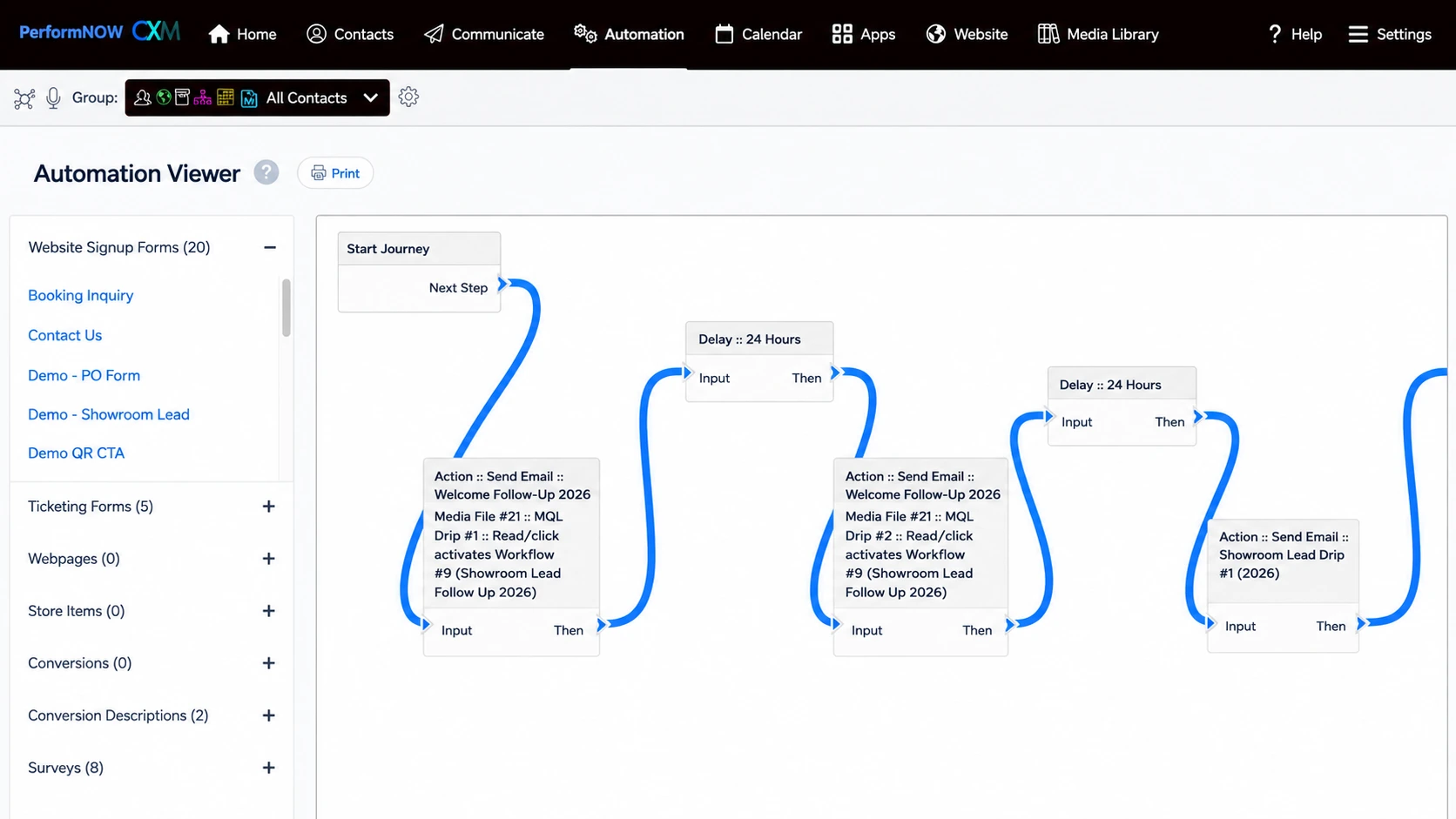 Selling-workflows automation screenshot